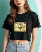 Resim Elif Düziko Crop Tişört 