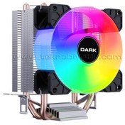 Resim Dark Freezer X93 2025 Edition 1x9cm FRGB Led Fanlı, 45CFM - 95W TDP, 2x Isı Borusu, LGA1700 - AM5 Uyumlu, Direct Contact İşlemci Soğutucu (DKCCX93) 