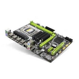 Resim Turbox TZX-X58 Pro Sata Ddr3 1600MHz Usb 2.0 Ses G.Lan 1366P 1.Gen Kutusuz Anakart 