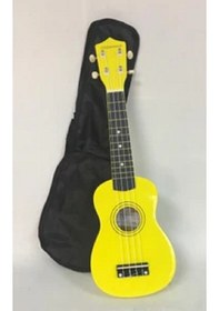 Resim Cremonia Au01l-21yw 21 İnç Soprano Ukulele - Sarı Başlangıç Seviye Ihlamur Ağacı Gövde, Yumuşak Naylon Teller Ve Kompakt Taşınabilir Tasarım 