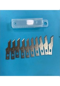 Resim 10 Lu Neşter Bıçağı Nerşter Seti 