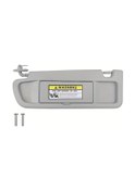 Resim Xuweiwei 2006-2011 Honda Civic Güneşlik Light Gray Sol Takma Strap Kulp Uv Korumalı İç Aksesuar 