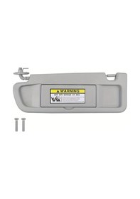 Resim Xuweiwei 2006-2011 Honda Civic Güneşlik Light Gray Sol Takma Strap Kulp Uv Korumalı İç Aksesuar 