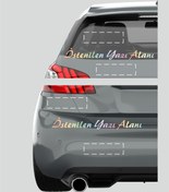 Resim Kişiye Özel Hologram Renk Yazı Motor Oto Araç Tekne Karavan 