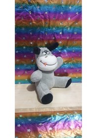 Resim Sevimli Peluş 20 Cm Eşek Uyku Arkadaşı Oyuncak Hediyelik Özür Dilerim Gri 