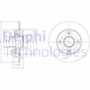 Resim DELPHI BG9021RS Fren 4246Z9 (WA149343) (Fiyat:1 Adet İçindir) 