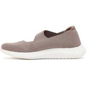 Resim Derimod Zero Kadın Vizon Kalın Tabanlı Kumaş Ayakkabı 26PFE49516F 