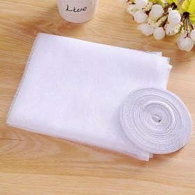 Resim Omak - Sineklik Yıkanabilir Pencere Sinekliği Cırt Bantlı Yapışkanlı 130 cm x 150 cm 6'lı 