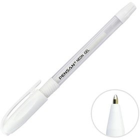 Resim Pensan Tükenmez Kalem Jel 1.0 MM Neon Beyaz 2290 