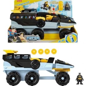 Resim Hype Store Imaginext Dc Super ™ Dönüşebilen Bat-Tank™ Imaginext Dc Super Dönüşebilen Bat-Tank ve Figürü, Işık ve Ses Efektleri HVY04 