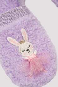 Resim Penti Lila Kız Çocuk Ballerina Rabbit Çetik 