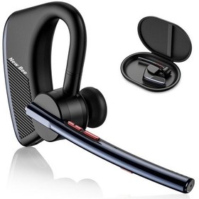 Resim Vkemall M50 Tek Kulaklı Kablosuz Bluetooth Kulaklık - Bt5.2, Dsp Gürültü Engelleme, 24 Saat Konuşma Süresi, Yarı Kulak İçi, Mavi Model: M50 