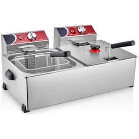 Resim Kutlu Ticaret Kutlu 8+8 Lt Fritöz Gazlı 