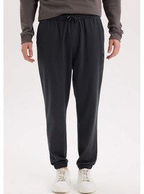 Resim DeFacto Regular Fit Eşofman Altı Cepli Basic Düz Beli Bağcıklı Lastikli Paça D4416AX25SPAR104 