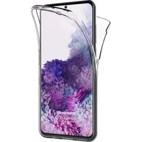 Resim Samsung Galaxy S20 Plus Kılıf 6 Tarafı Tam Full Koruma 360 Clear Soft Şeffaf 