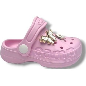 Resim Polikamp E100-26 Kelebek Süslü Anatomik Kız Çocuk Terlik&sandalet 22-25 Pembe 