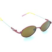 Resim OPTİNEST Unisex Çocuk Bordo Metal Polarize Güneş Gözlüğü Eco124 