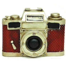 Resim Himarry Dekoratif Metal Fotoğraf Makinesi Obje Biblo Vintage Hediyelik 