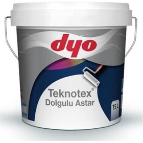 Resim Dyo Teknotex Dolgulu İç Dış Astar 2.5 Lt Beyaz 