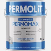 Resim Permolit Permomax Anti-Bakteriyel Mat Beyaz İç Cephe Boyası 7,5l 
