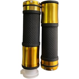 Resim Gold ( Sarı ) Motosiklet Elcik Takımı - Gaz Borusu Dahil - Üniversal - Cg - Cup - Scooter 