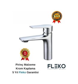 Resim Boheme Fleko Alfa Yüksek Lavabo Bataryası Krom 