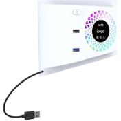 Resim Diğer Ps5 Slim İpega İçin Pg-p5s019 Soğutma Fanı + Rgb Fan Yüz Kapağı Soğutucu, Usb Hub 
