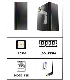 Resim RAMTECH OF0905 İ5 6500 / 16Gb Ram / 240Gb SSD Masaüstü Bilgisayar 