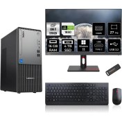 Resim Lenovo Thinkcentre Neo 50T Gen 5 Intel Core I7 13700 16GB 4tb SSD GTX1650/4GB 27" Fhd Monitör W11H Masaüstü Bilgisayar & Per4 USB Bellek 12UB000LTRMNT2350 