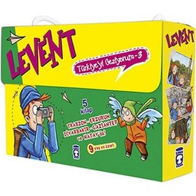 Resim Levent Türkiye'yi Geziyorum 3 - 5 Kitap Takım - Mustafa Orakçı - Timaş Çocuk 