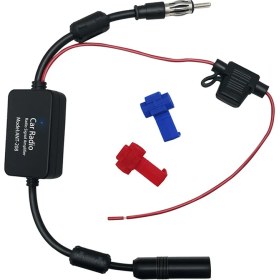 Resim Parallax Fmam Radyo Anten Sinyal Amplifikatörü Manyetik Döngü ile (Yurt Dışından) 