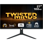 Resim Twısted Mınds 27 TM27FHD100IPS Fhd 100HZ 1ms HDMI VGA IPS Freesync/gsync Çerçevesiz Gamıng Monitör 