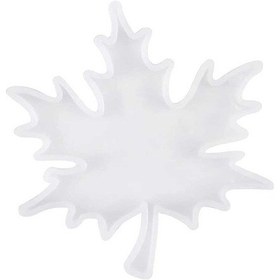 Resim Epoksi Silikon Kalıp Bardak Altlığı Kalıbı Çınar Yaprağı Modeli 