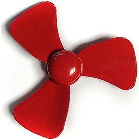 Resim 50mm 3 Kanat Pervane Oyuncak Pervane Rüzgar Gülü Su Botu Rc Dıy Motor Propeller 