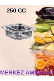 Resim Anı Plastik Sızdırmaz Kap Kapaklı 250 Gram , Sızdırmaz Kase 250cc 