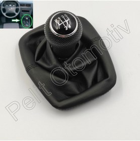 Resim OEM Golf 4 Vites Topuzu Körüğü Geniş Tip (BENZİNLİ) 1j0711113 