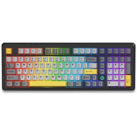 Resim Coverzone Kablolu Mekanik Klavyesi RGB Aydınlatma Hot Swap Ajazz AK980 Siyah DayDream Switch 