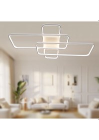 Resim Tt040-by Tt Aydınlatma Mat Beyaz Plofonyer Gün Işığı Led Aviz Beyaz 