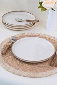 Resim Kütahya Porselen Moderna Pasta Takımı Tarçın 4 Parça 21 CM MOD21DUS4730P02 