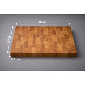 Resim Twinswoodcraft Meşe End Grain Kesme Tahtası 