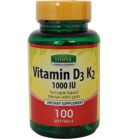Resim Vitapol Vitamin D3 Vitamin K2 100 Softgel Ocak 2025 