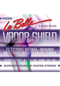Resim La Bella Lb-vse942 Elektro Gitar Teli Vapor Shield 09-42 Supe 