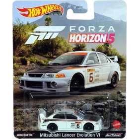 Resim Hot Wheels Retro Eğlence Serisi Araçlar DMC55 HCP11 Mitsubishi Lancer Evolution 6 