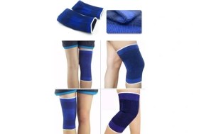 Resim Ozcmax 2 Li Elastik Dizlik - Egzersiz ve Spor Dizliği Büyük Boy 23 cm 