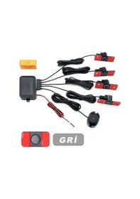 Resim Gpr Park Sensörü Ses İkazlı Lens Görünümlü Yeni Nesil Gri 