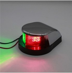 Resim Pazly Yüksek Görünürlü Kırmızı/yeşil Deniz Seyir Feneri - Ip67 Su Geçirmez, 12v Dc, 6w, 225 Yayılma Açısı 