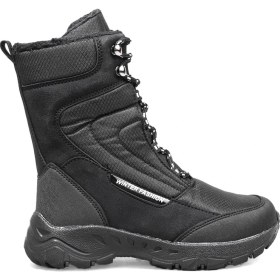 Resim Onlo Ayakkabı TW.9280 Siyah Kürklü Kadın Kar Bot 