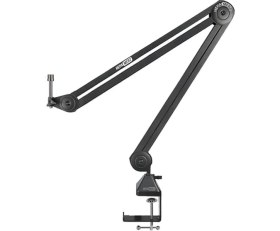 Resim N-PRO46 Yüksek Kaliteli Stüdyo Tipi Masa Mikrofon Standı Sehpası (46X46 Cm) 