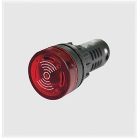 Resim Glorious 22mm Sesli Ledli Buzzer Flaşör Ikazlı 220v Ac 90db 