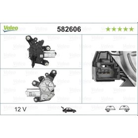 Resim VALEO 582606 Silecek Motoru (Dacia: Dokker Lodgy 12-) 287102467R (WY545687) 